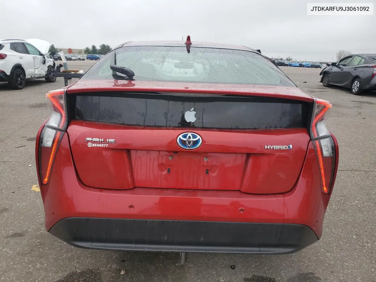 JTDKARFU9J3061092 2018 Toyota Prius
