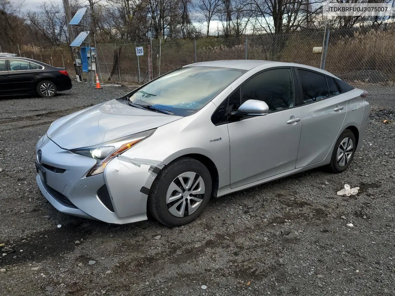 JTDKBRFU0J3075007 2018 Toyota Prius