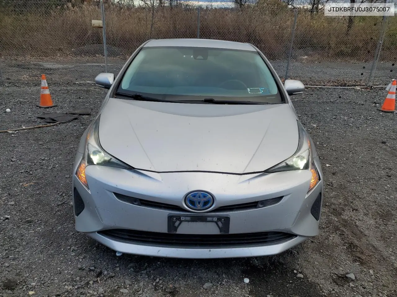 JTDKBRFU0J3075007 2018 Toyota Prius