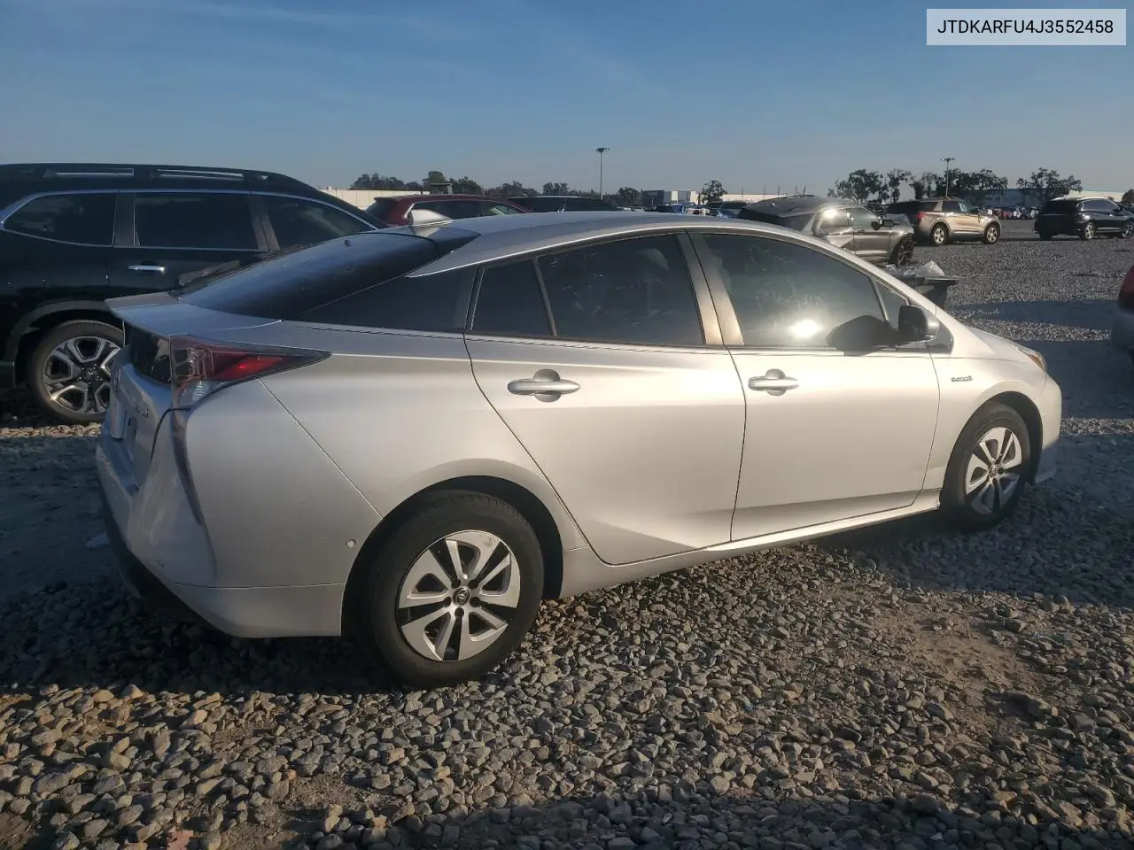 JTDKARFU4J3552458 2018 Toyota Prius