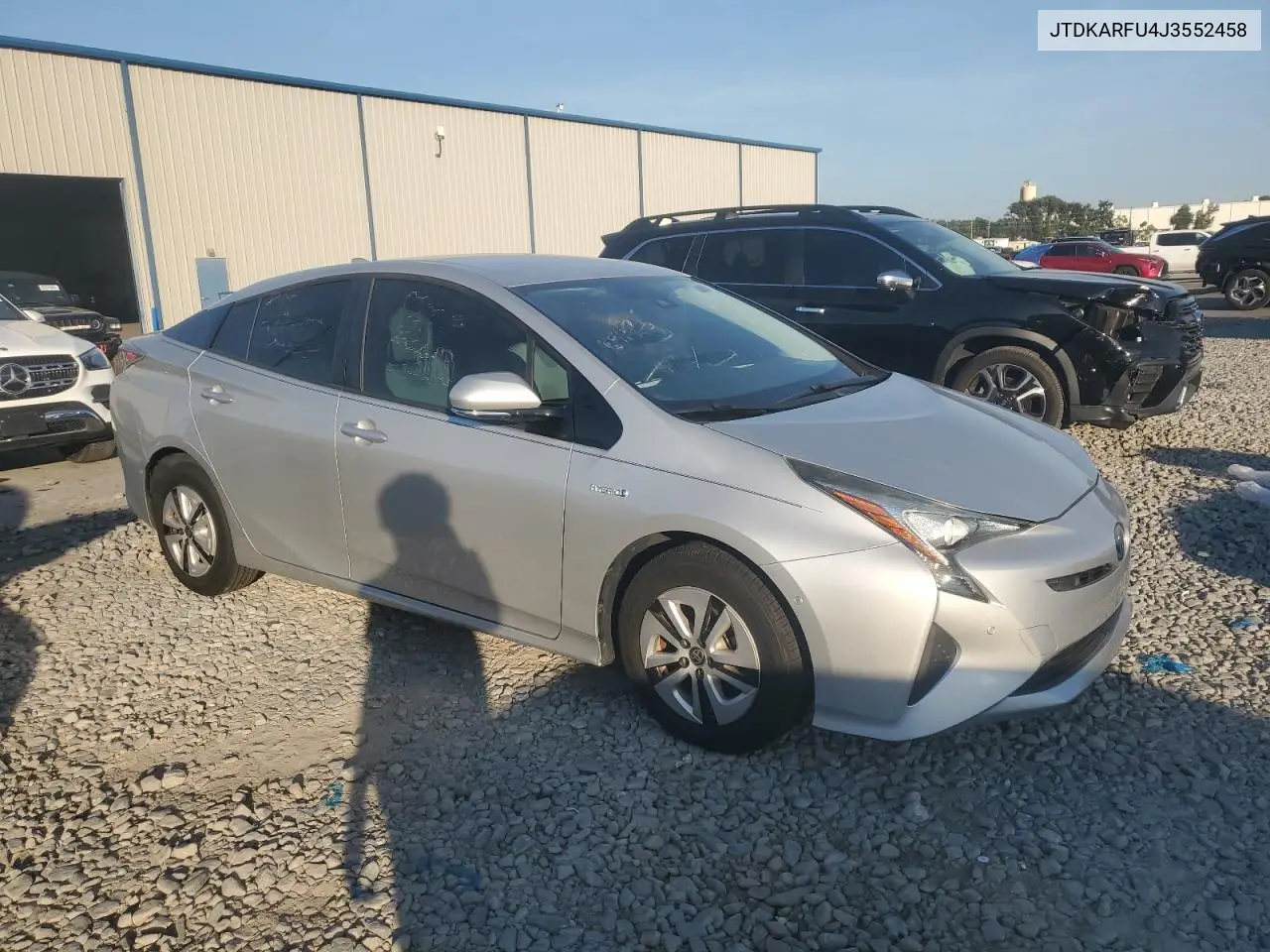 JTDKARFU4J3552458 2018 Toyota Prius