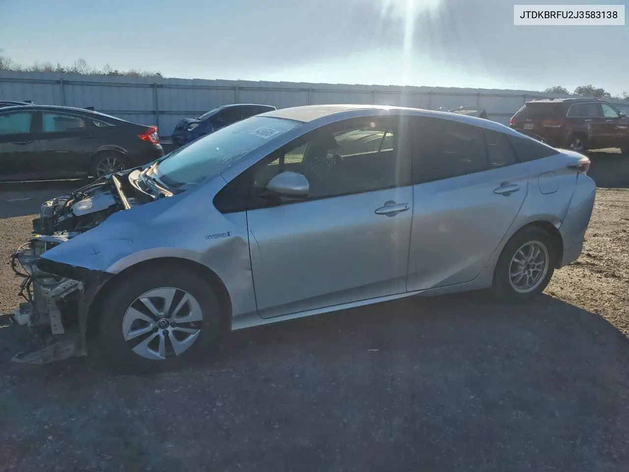 JTDKBRFU2J3583138 2018 Toyota Prius