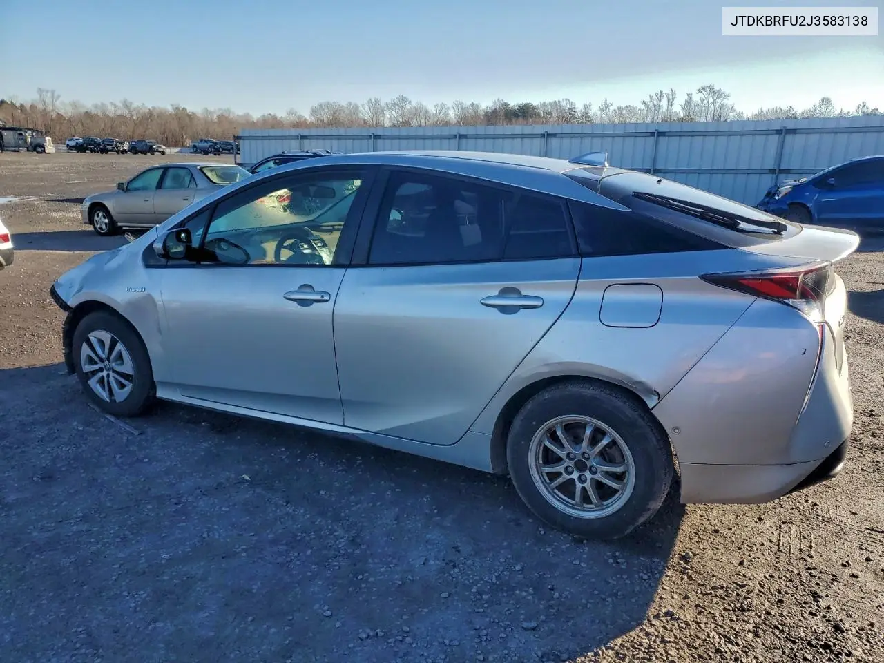 JTDKBRFU2J3583138 2018 Toyota Prius