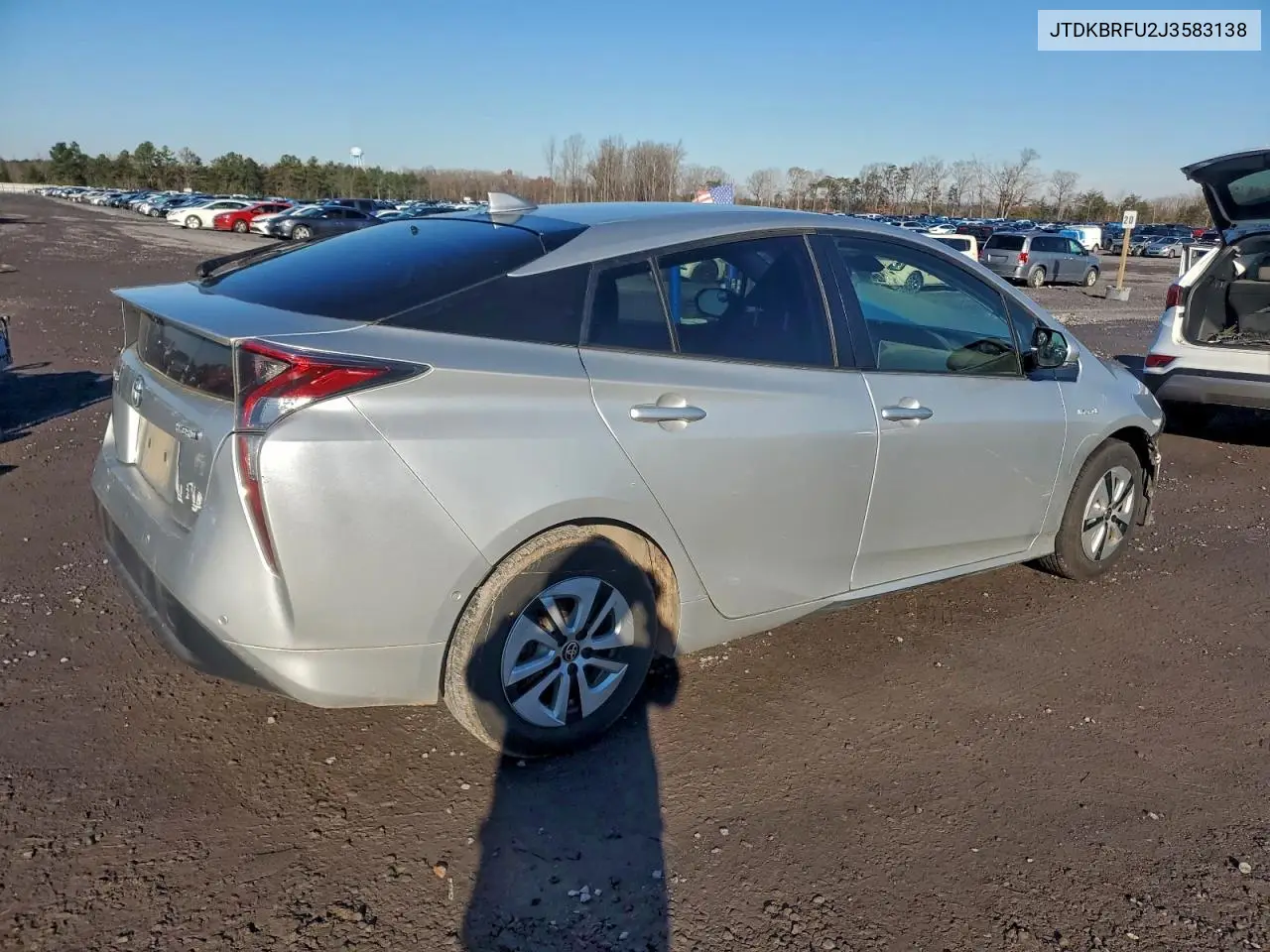 JTDKBRFU2J3583138 2018 Toyota Prius
