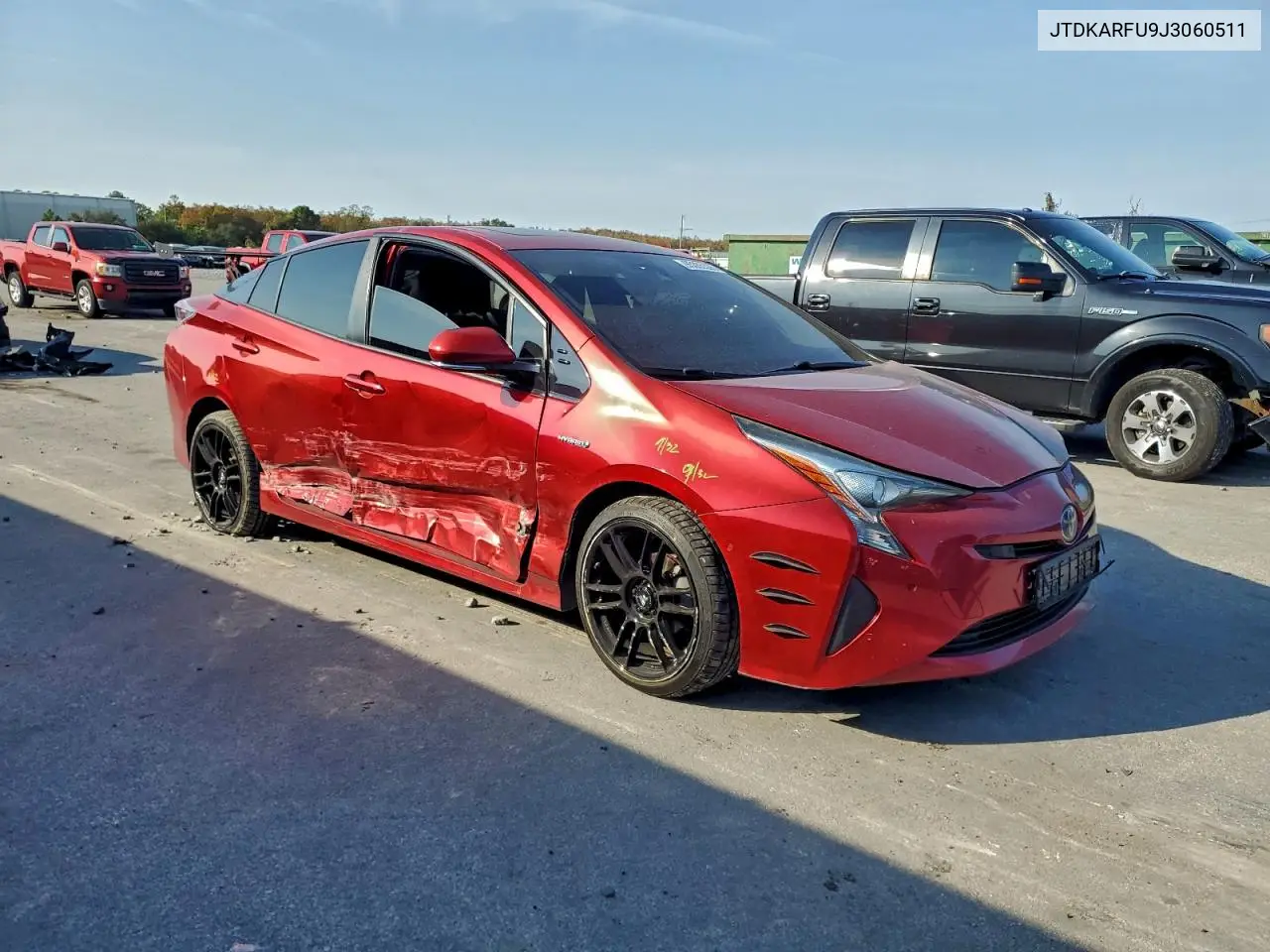 JTDKARFU9J3060511 2018 Toyota Prius