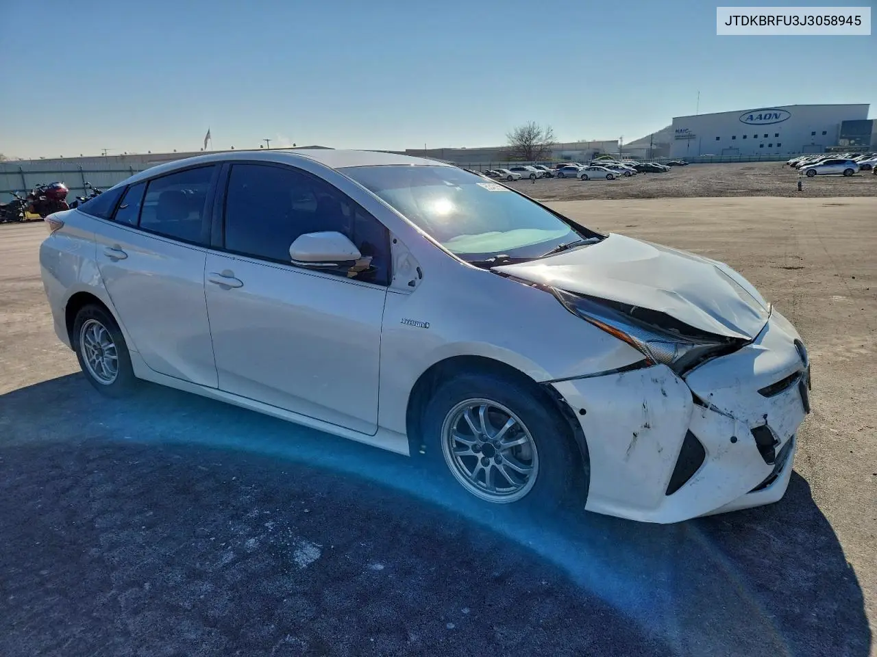 JTDKBRFU3J3058945 2018 Toyota Prius
