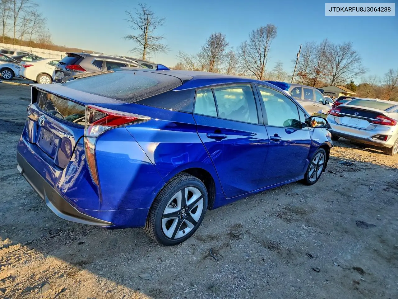 JTDKARFU8J3064288 2018 Toyota Prius
