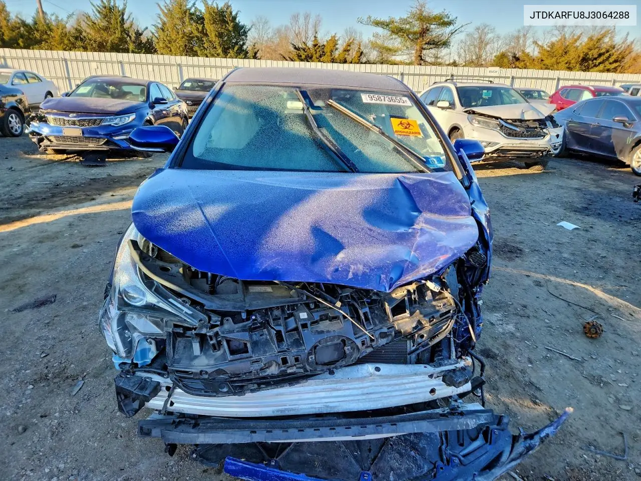 JTDKARFU8J3064288 2018 Toyota Prius