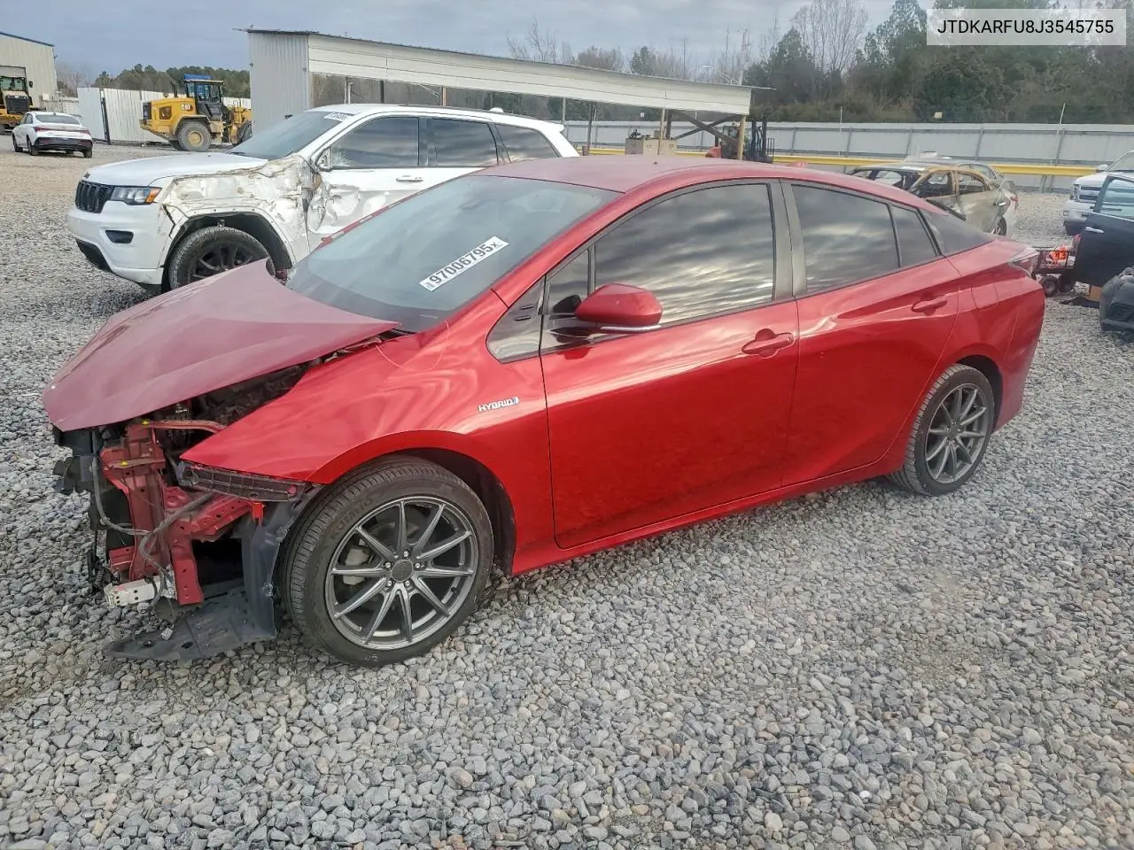 JTDKARFU8J3545755 2018 Toyota Prius
