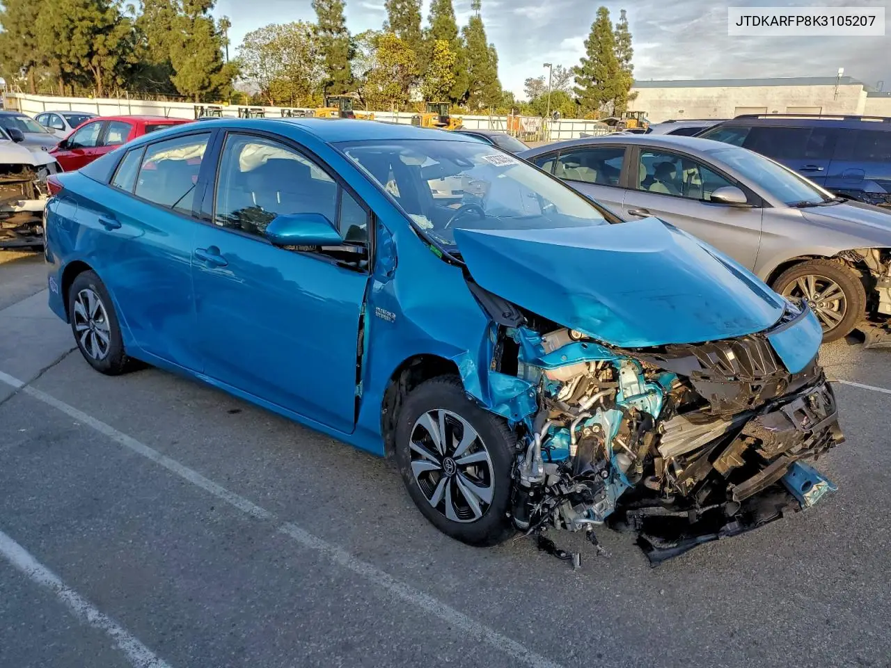 JTDKARFP8K3105207 2019 Toyota Prius Prime