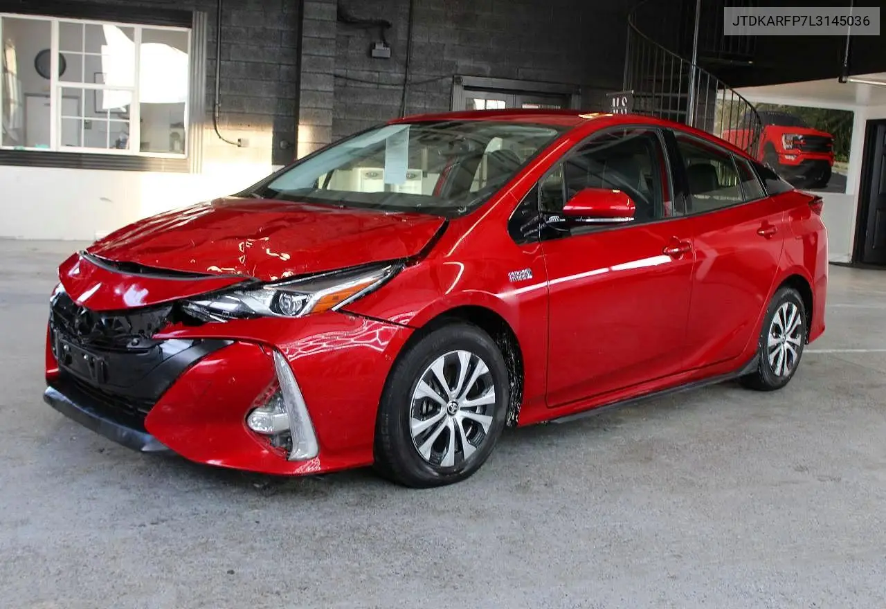 JTDKARFP7L3145036 2020 Toyota Prius Prime Le