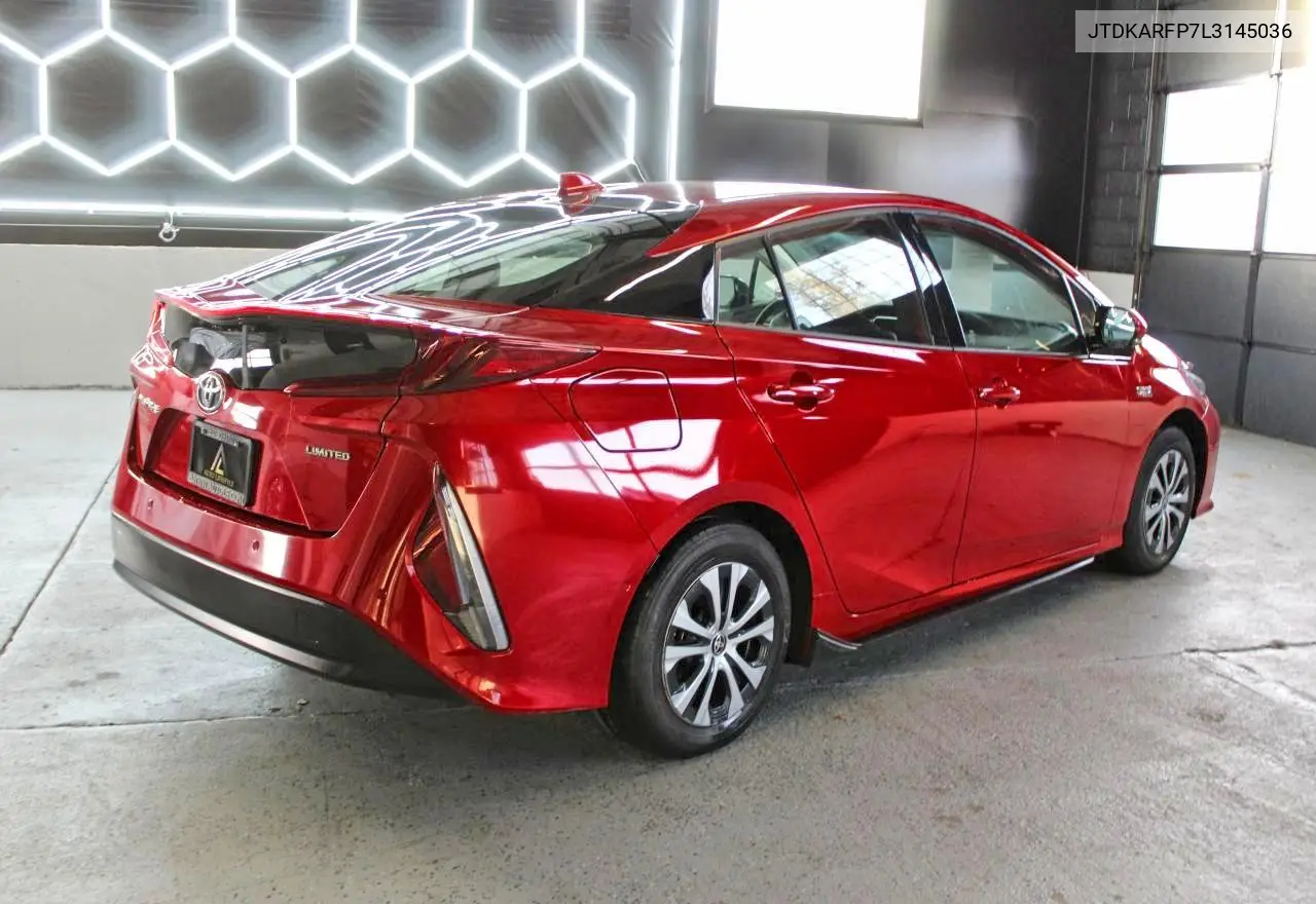 JTDKARFP7L3145036 2020 Toyota Prius Prime Le