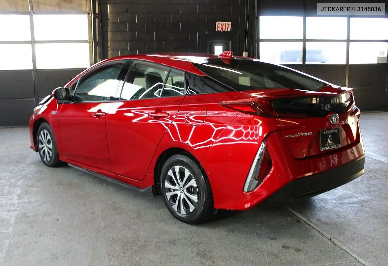 JTDKARFP7L3145036 2020 Toyota Prius Prime Le