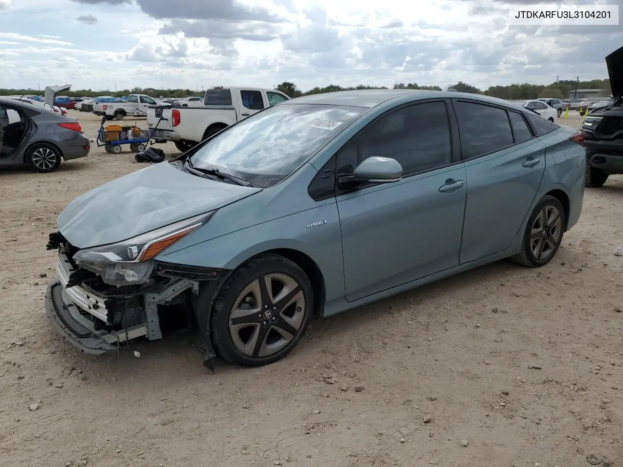 JTDKARFU3L3104201 2020 Toyota Prius L