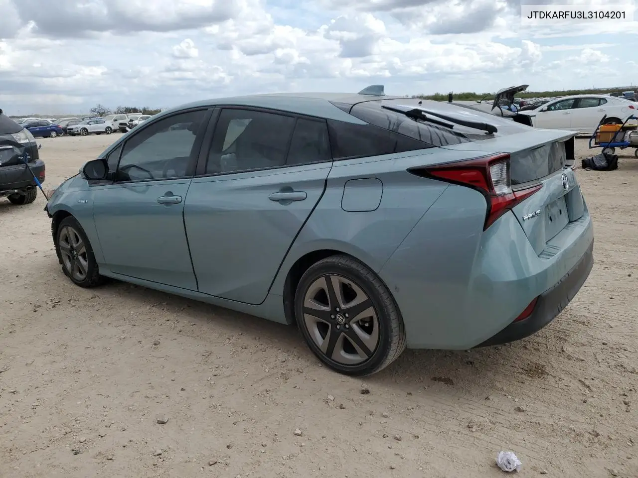 JTDKARFU3L3104201 2020 Toyota Prius L