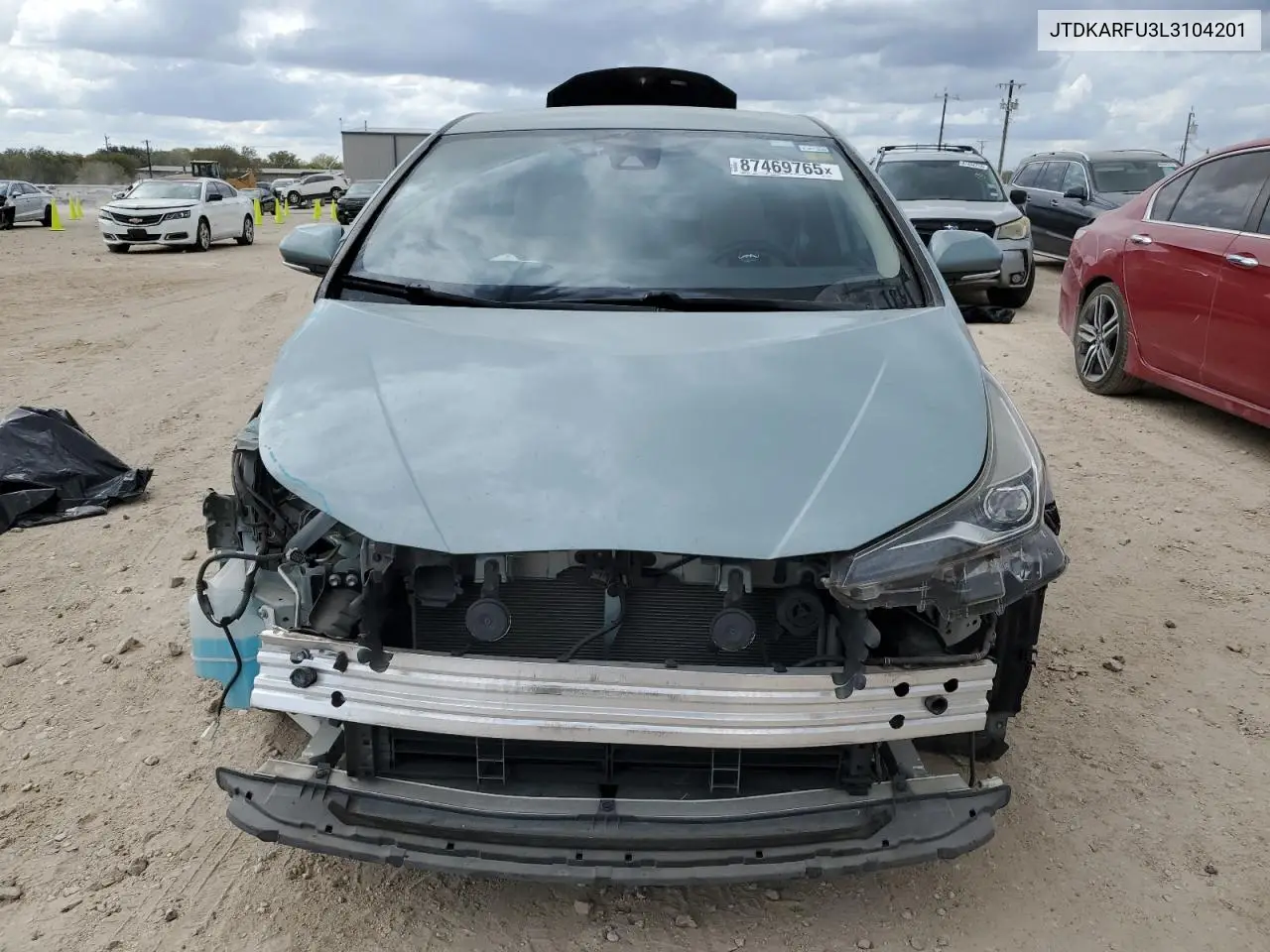 JTDKARFU3L3104201 2020 Toyota Prius L