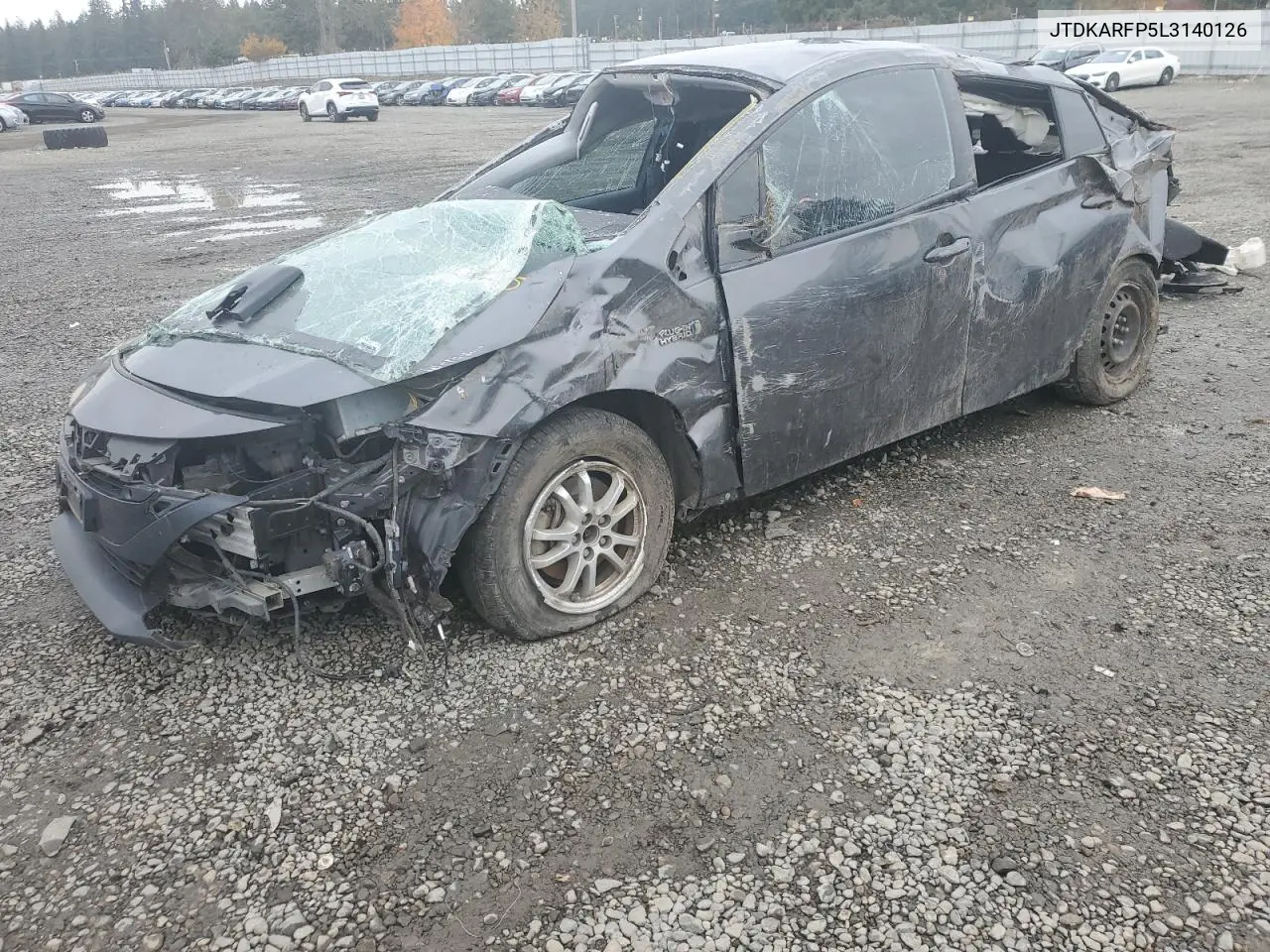 JTDKARFP5L3140126 2020 Toyota Prius Prime Le