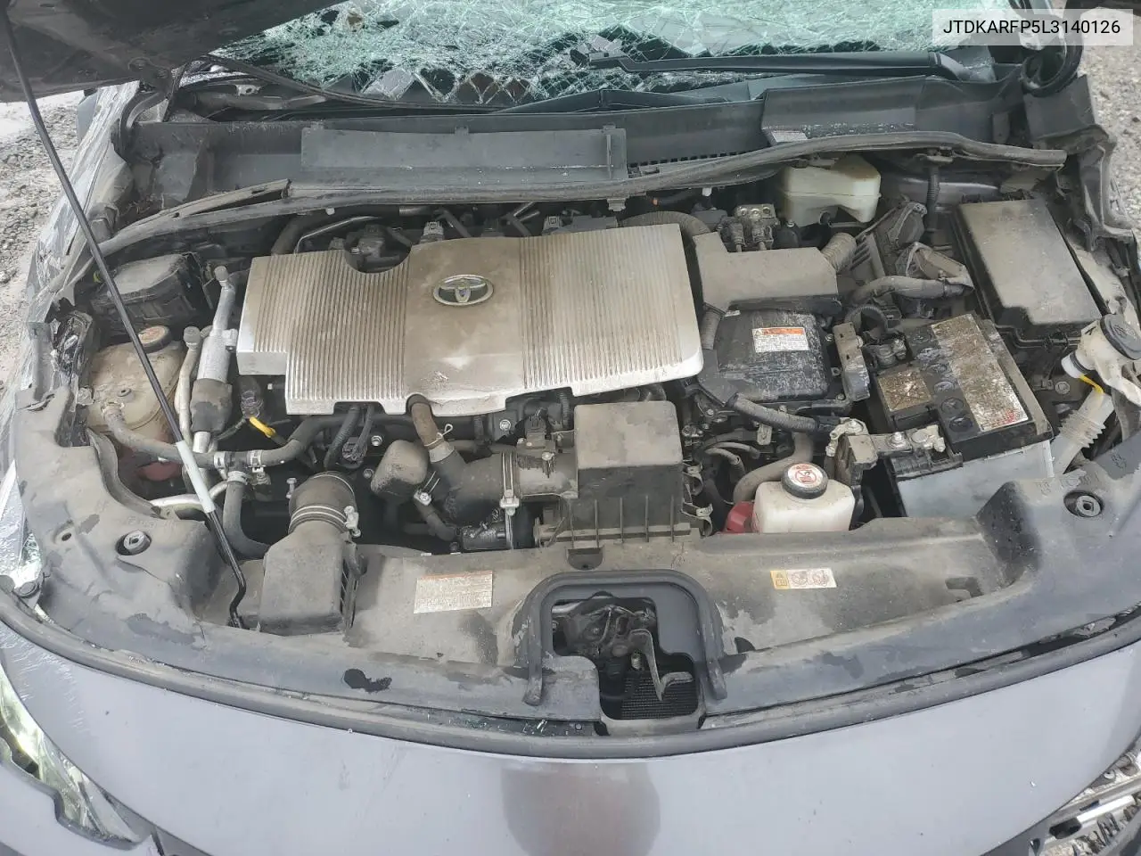JTDKARFP5L3140126 2020 Toyota Prius Prime Le
