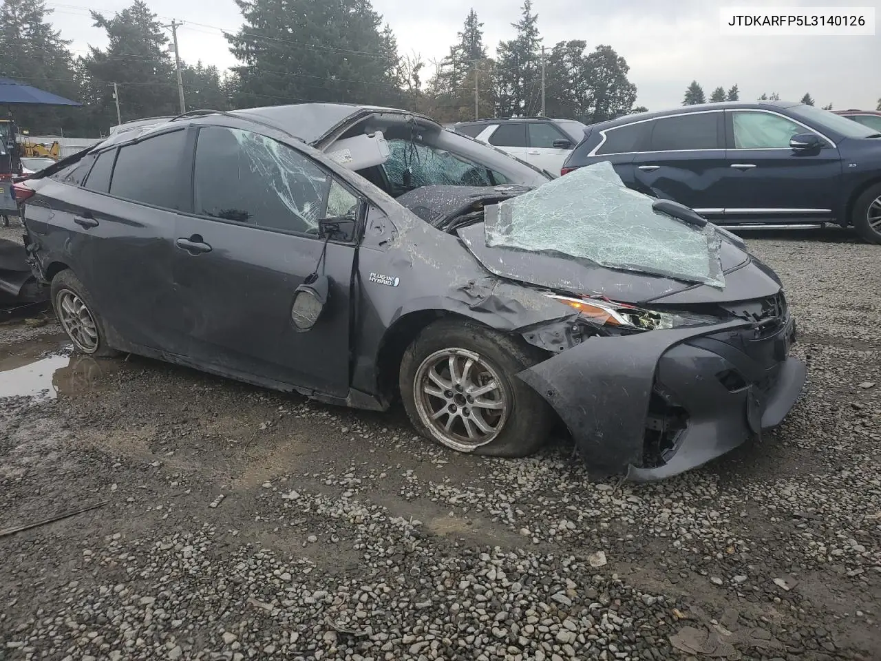 JTDKARFP5L3140126 2020 Toyota Prius Prime Le