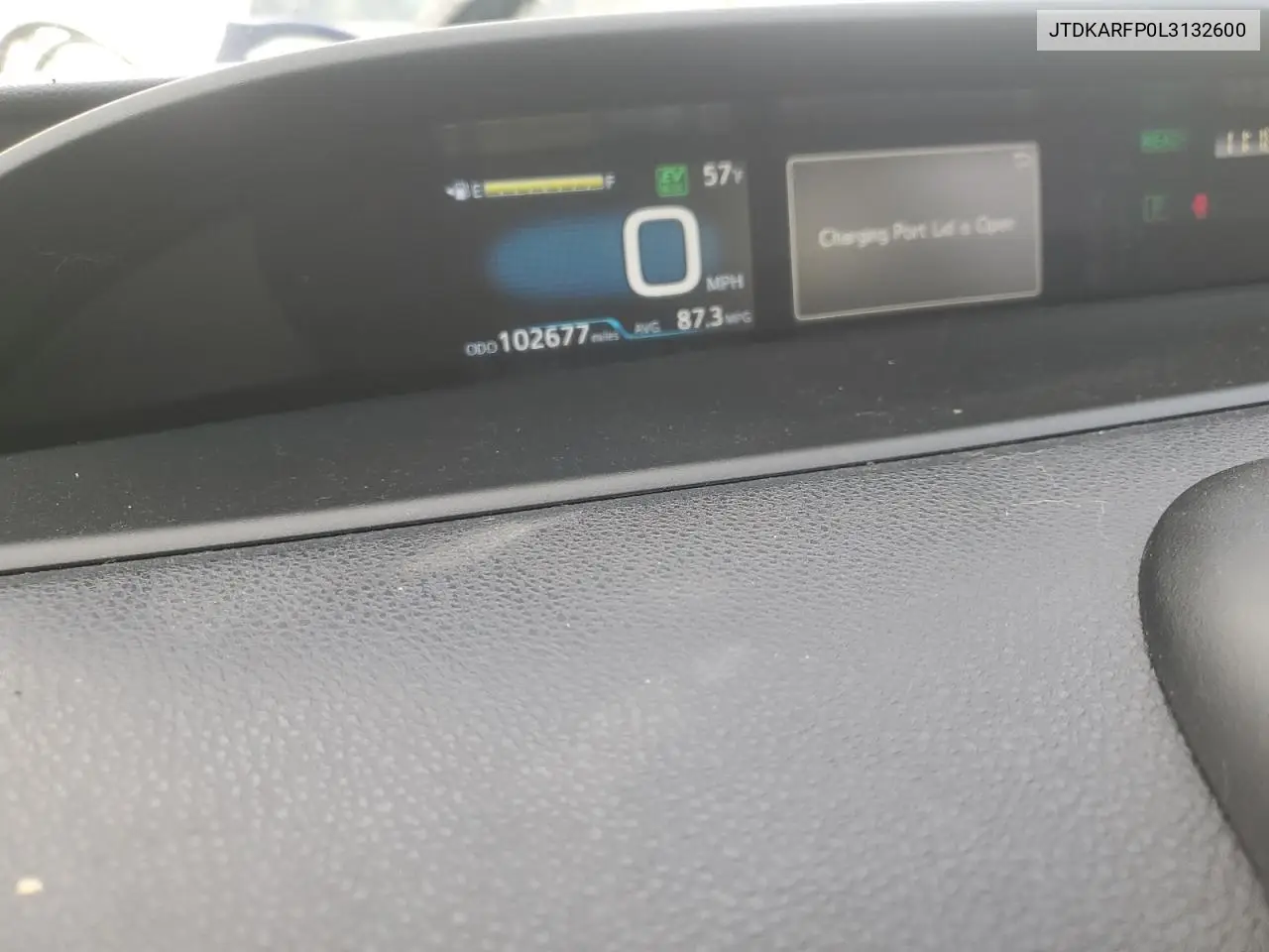 JTDKARFP0L3132600 2020 Toyota Prius Prime Le