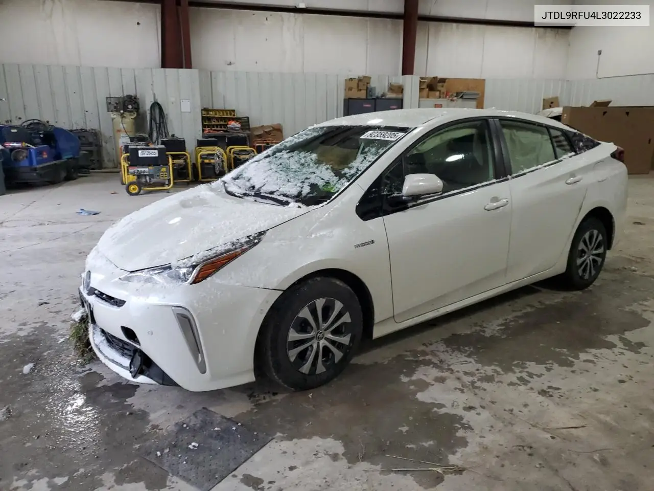 JTDL9RFU4L3022233 2020 Toyota Prius Le