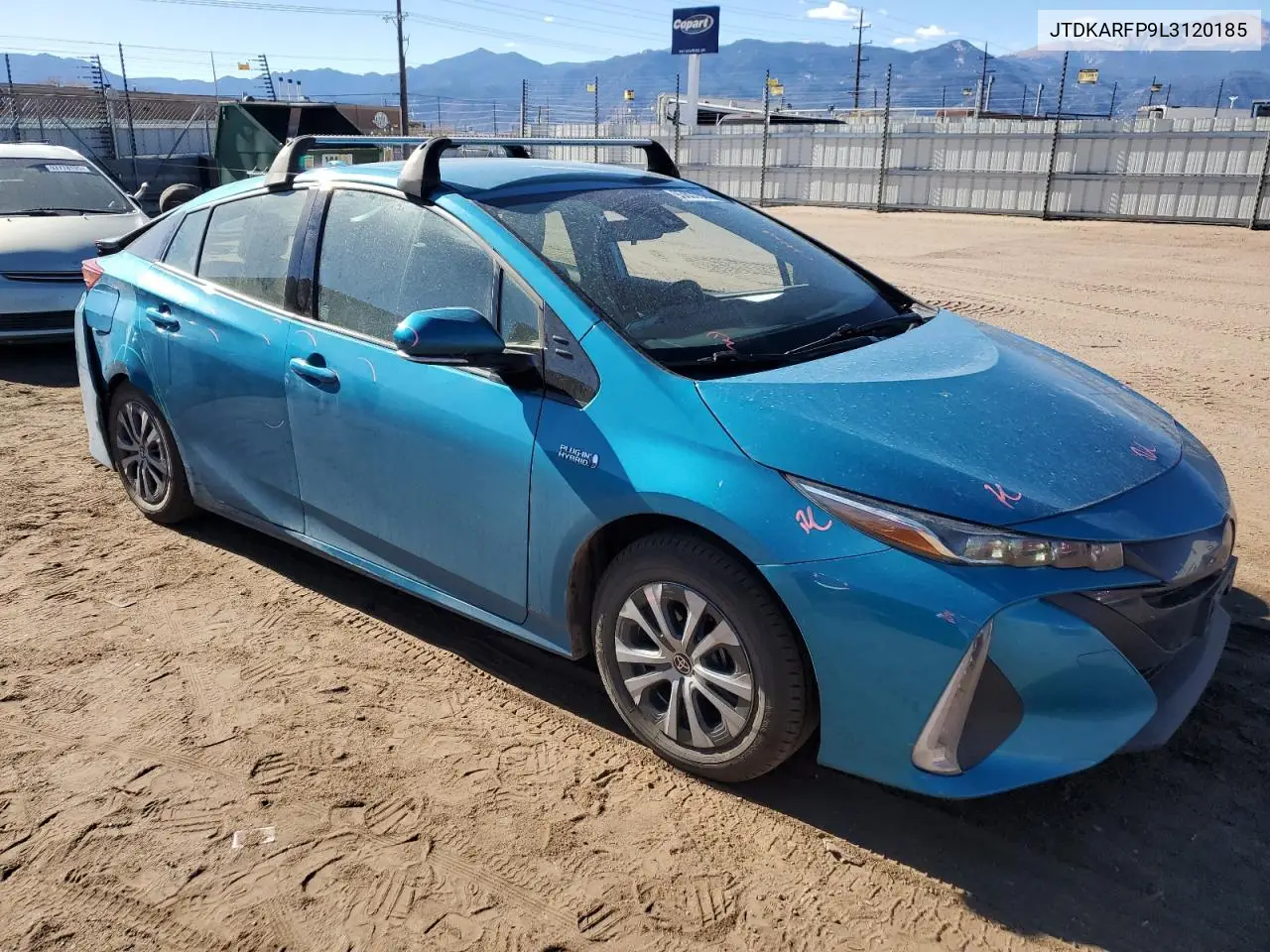 JTDKARFP9L3120185 2020 Toyota Prius Prime Le