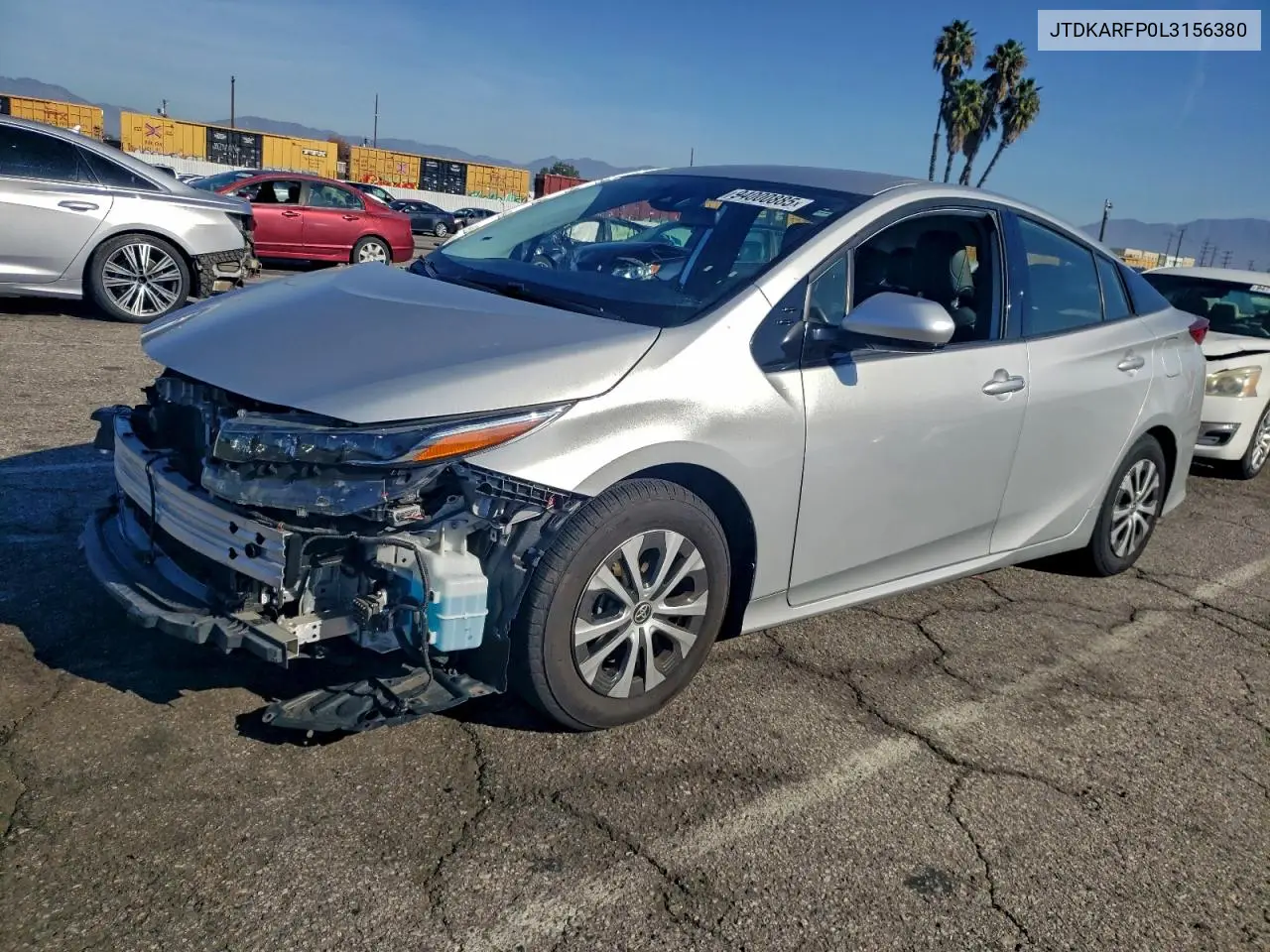 JTDKARFP0L3156380 2020 Toyota Prius Prime Le