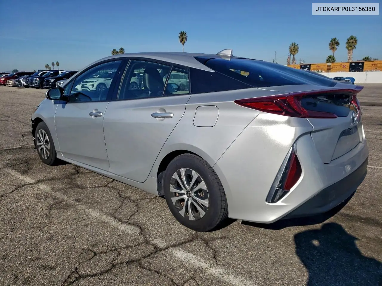 JTDKARFP0L3156380 2020 Toyota Prius Prime Le