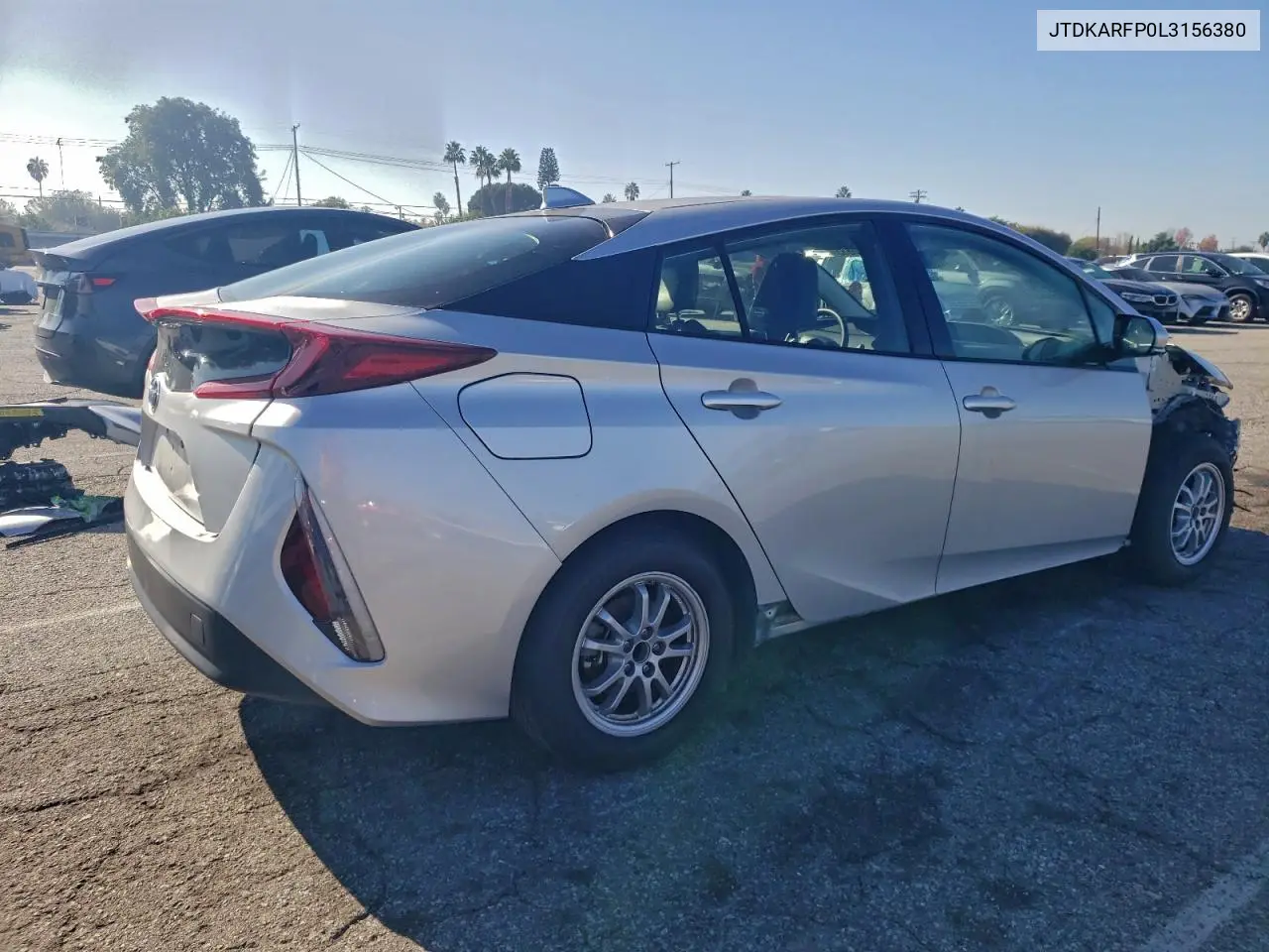 JTDKARFP0L3156380 2020 Toyota Prius Prime Le
