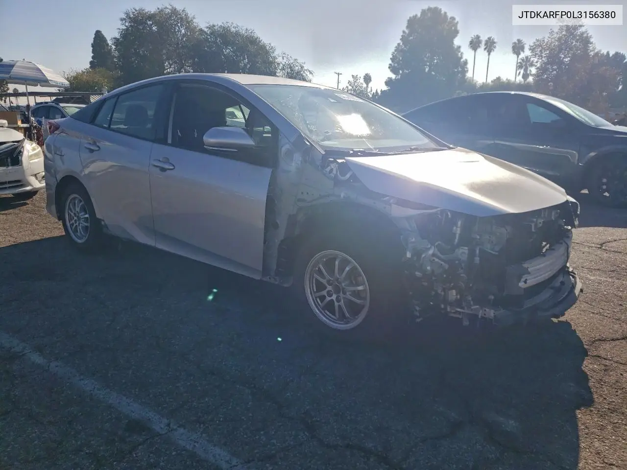 JTDKARFP0L3156380 2020 Toyota Prius Prime Le