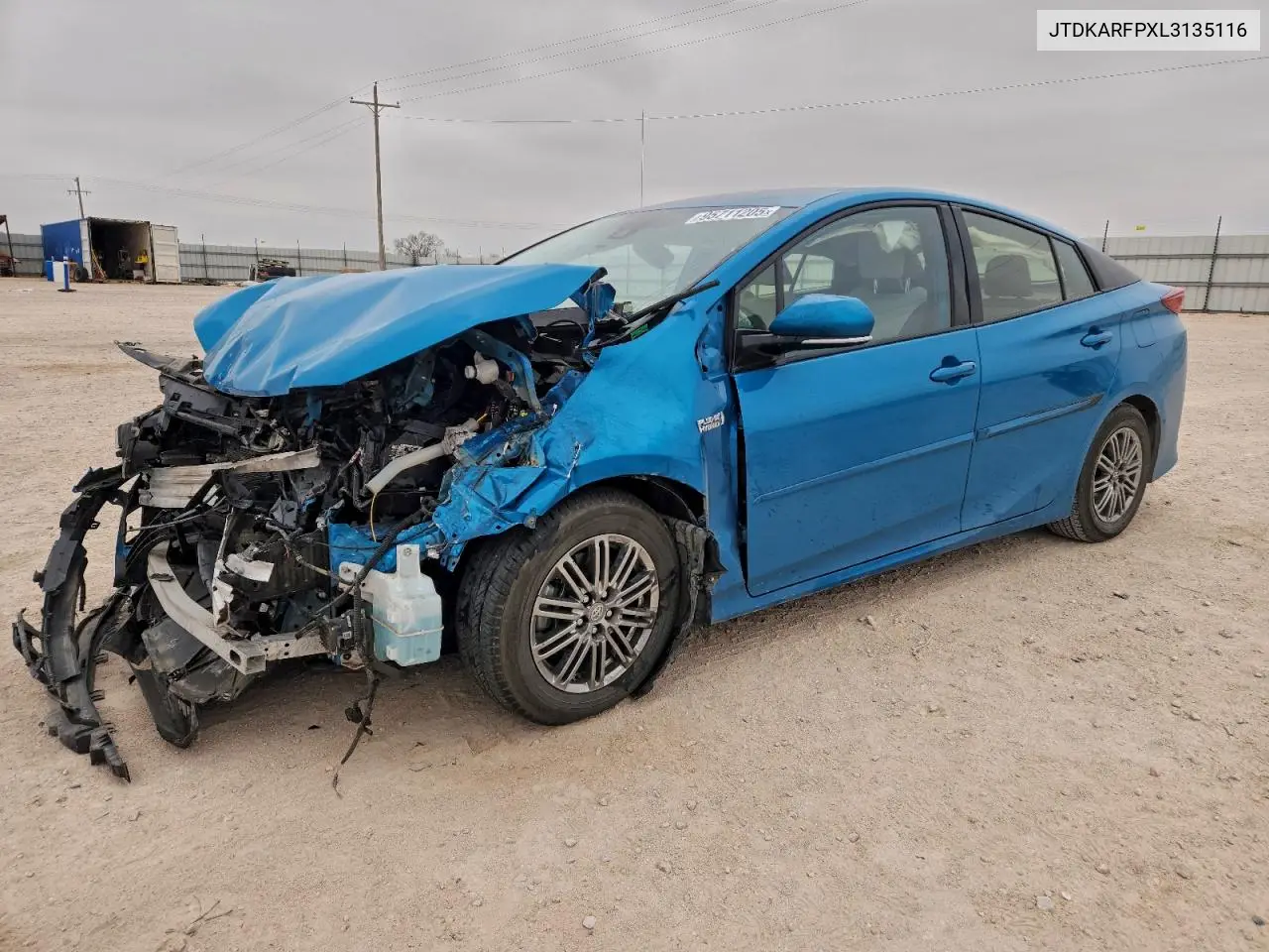 JTDKARFPXL3135116 2020 Toyota Prius Prime Le