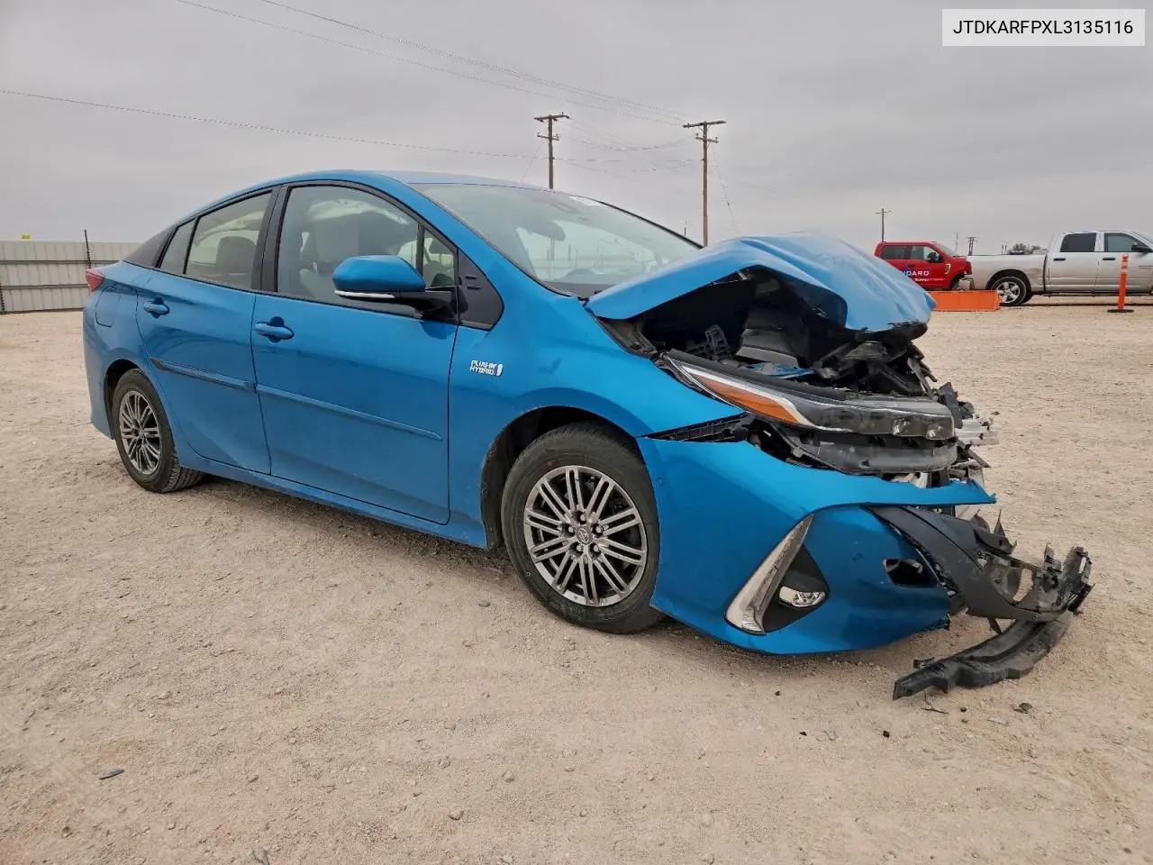 JTDKARFPXL3135116 2020 Toyota Prius Prime Le