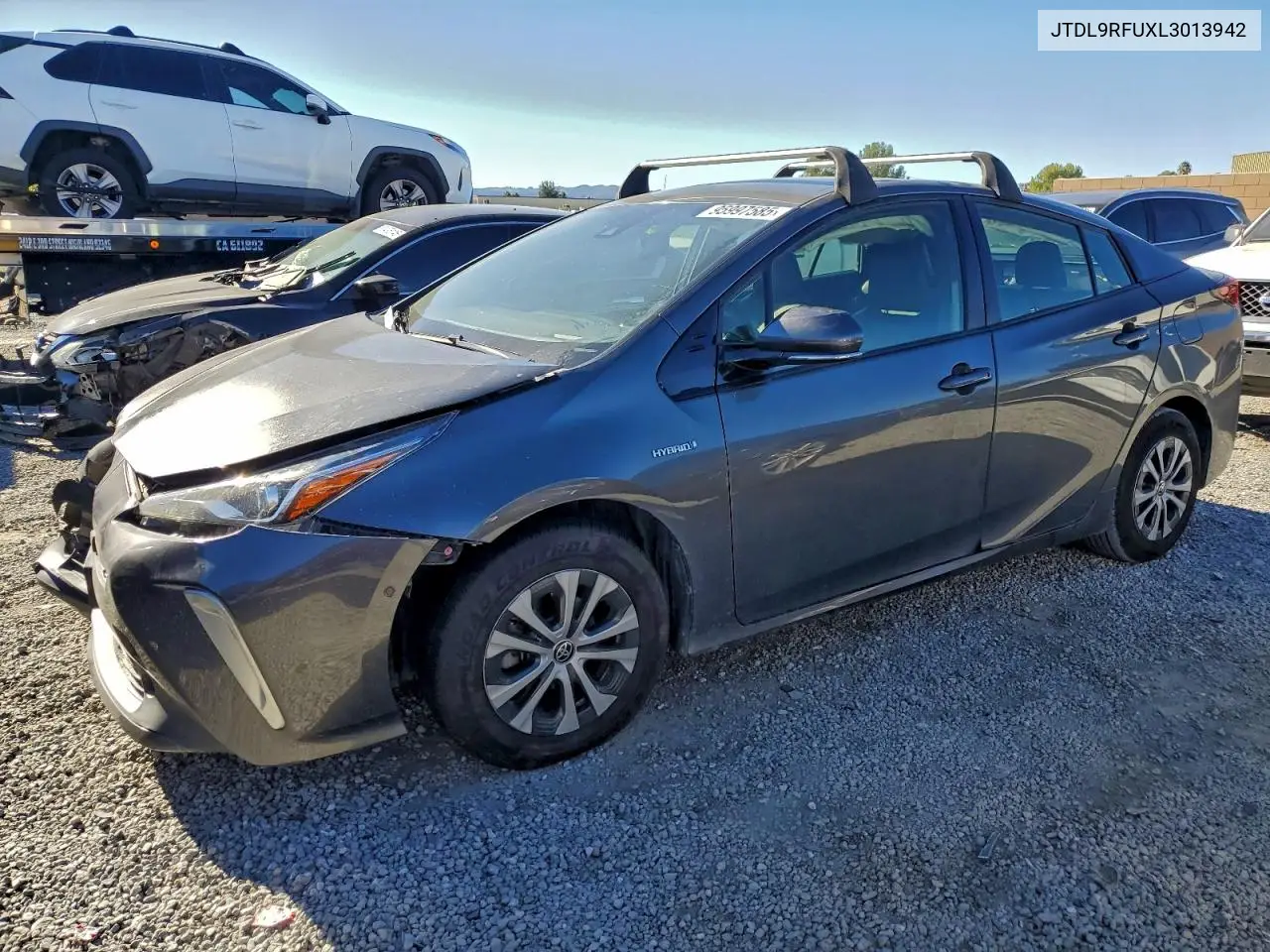 JTDL9RFUXL3013942 2020 Toyota Prius Le