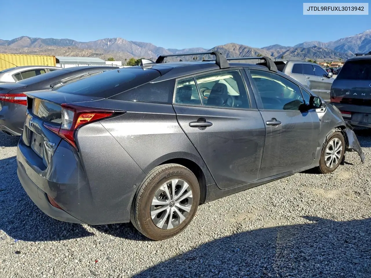 JTDL9RFUXL3013942 2020 Toyota Prius Le