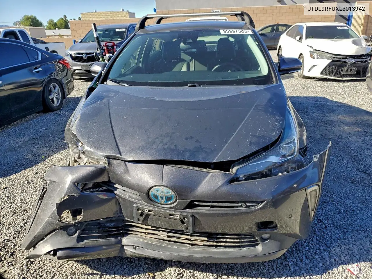 JTDL9RFUXL3013942 2020 Toyota Prius Le