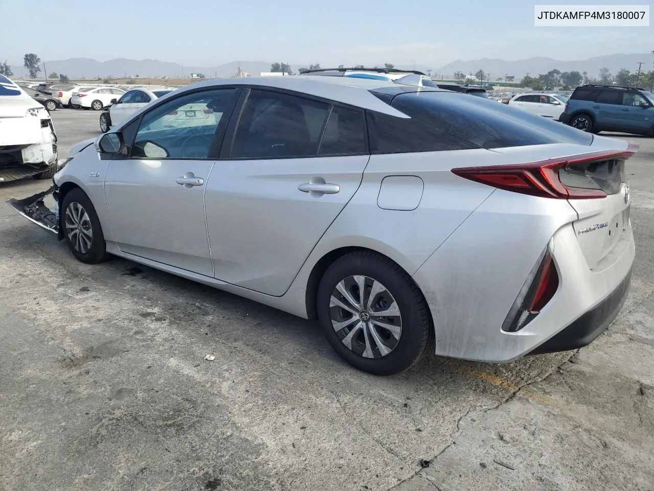 JTDKAMFP4M3180007 2021 Toyota Prius Prime Le