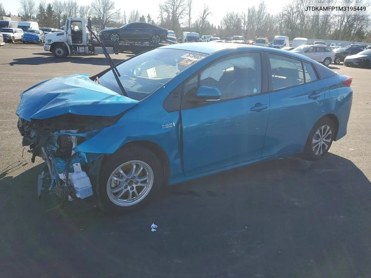 JTDKAMFP1M3195449 2021 Toyota Prius Prime Xle