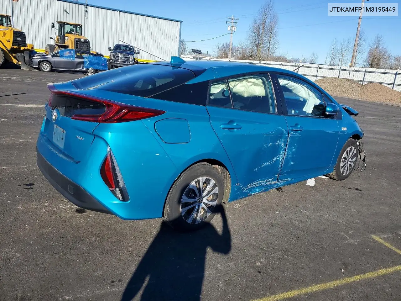 JTDKAMFP1M3195449 2021 Toyota Prius Prime Xle