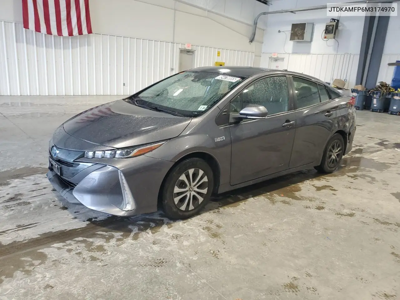 JTDKAMFP6M3174970 2021 Toyota Prius Prime Le