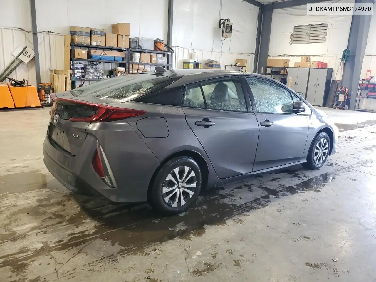 JTDKAMFP6M3174970 2021 Toyota Prius Prime Le