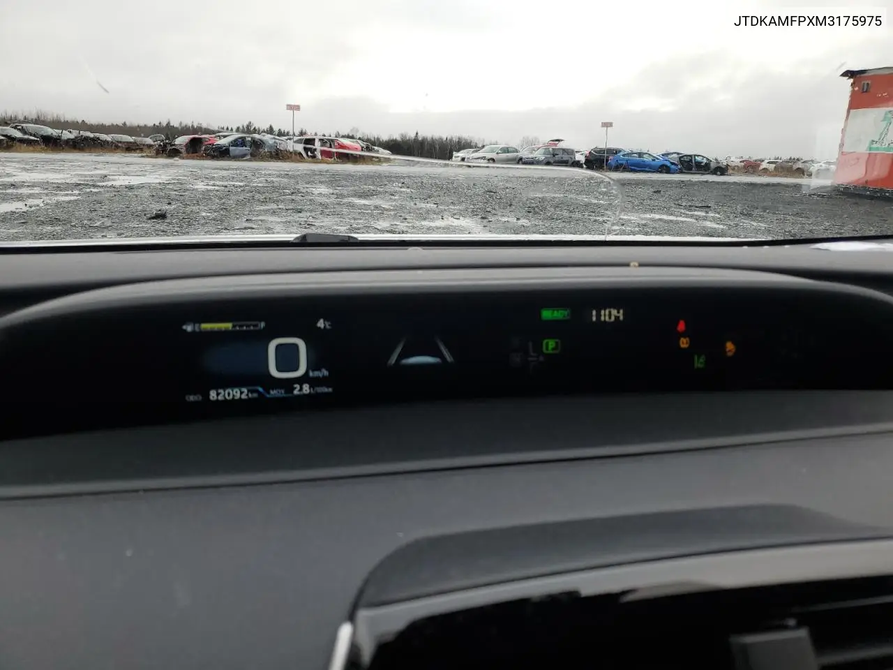 JTDKAMFPXM3175975 2021 Toyota Prius Prime Le
