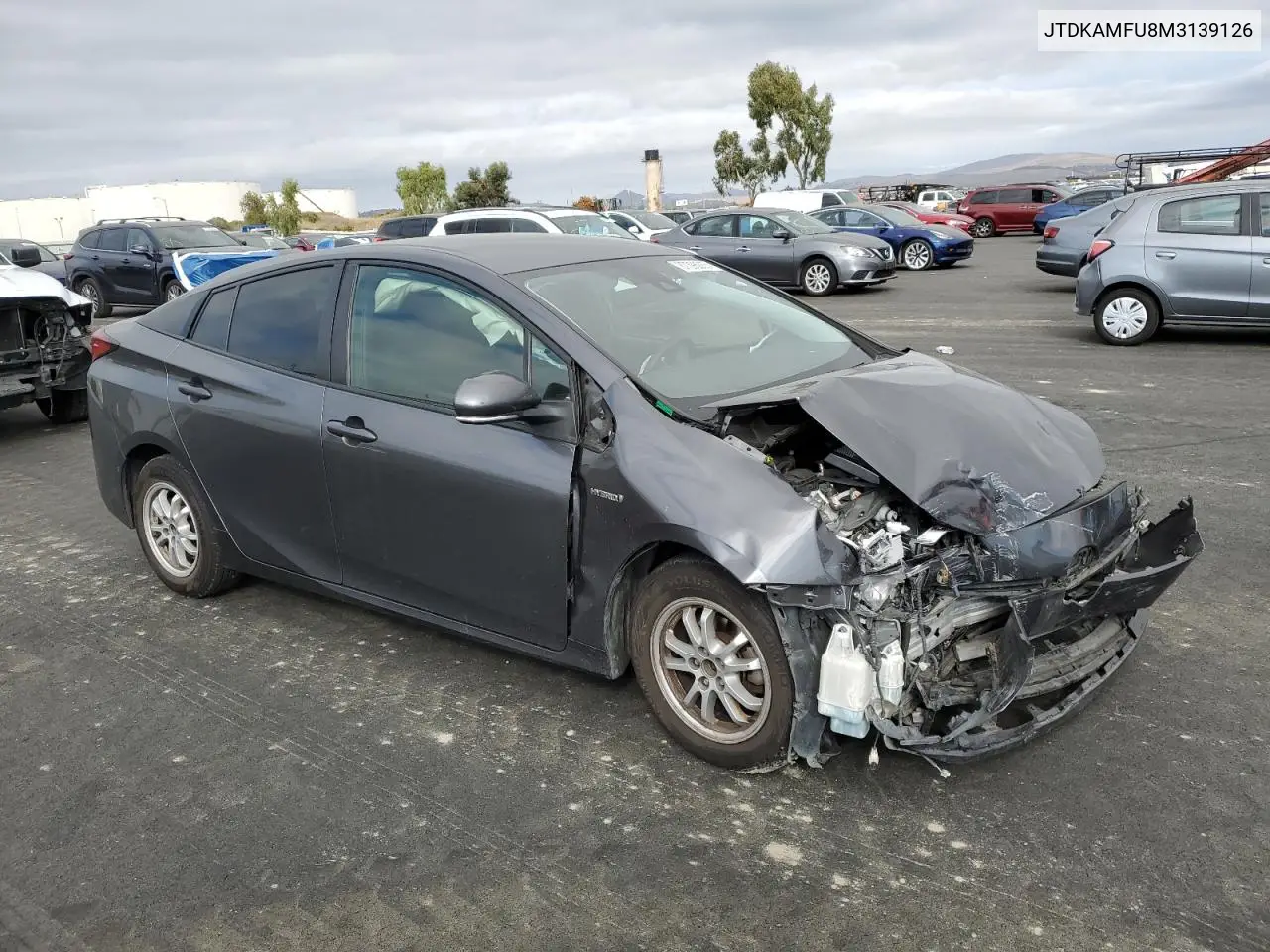 JTDKAMFU8M3139126 2021 Toyota Prius Special Edition