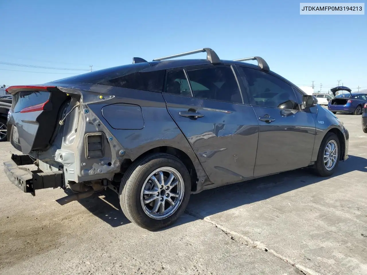 JTDKAMFP0M3194213 2021 Toyota Prius Prime Le