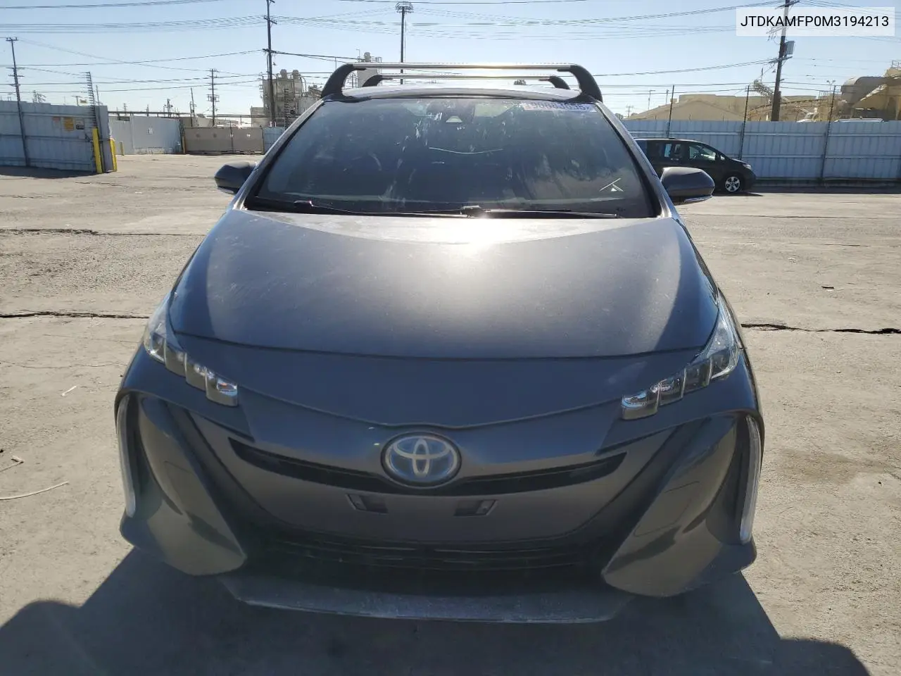 JTDKAMFP0M3194213 2021 Toyota Prius Prime Le