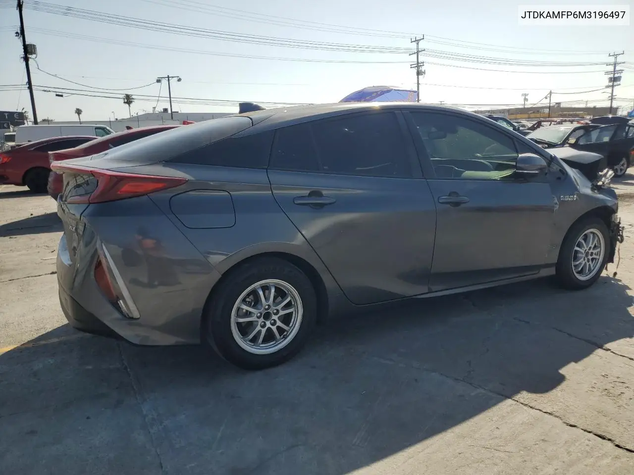 JTDKAMFP6M3196497 2021 Toyota Prius Prime Le