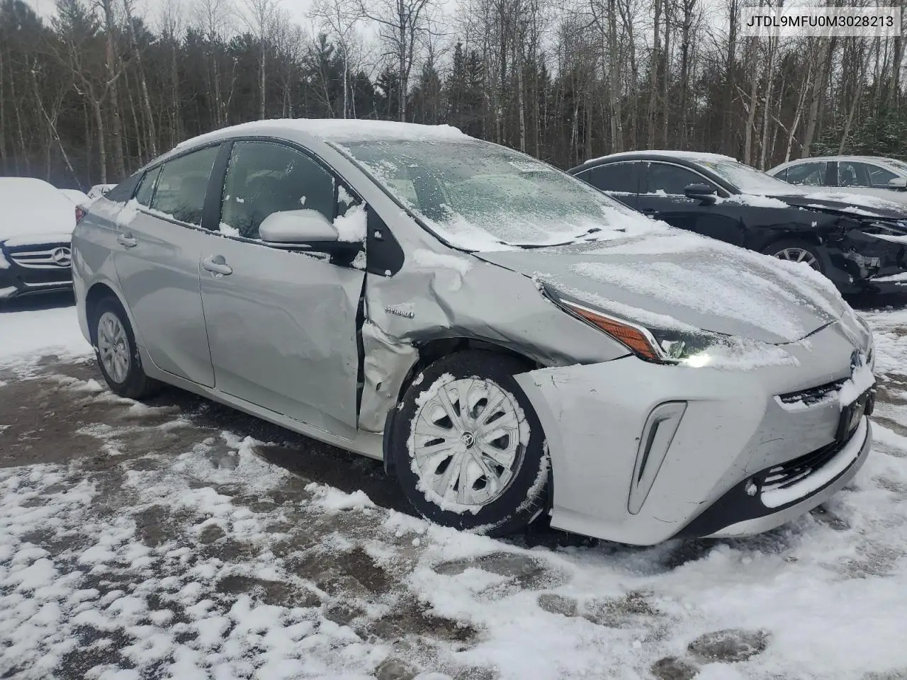 JTDL9MFU0M3028213 2021 Toyota Prius Le