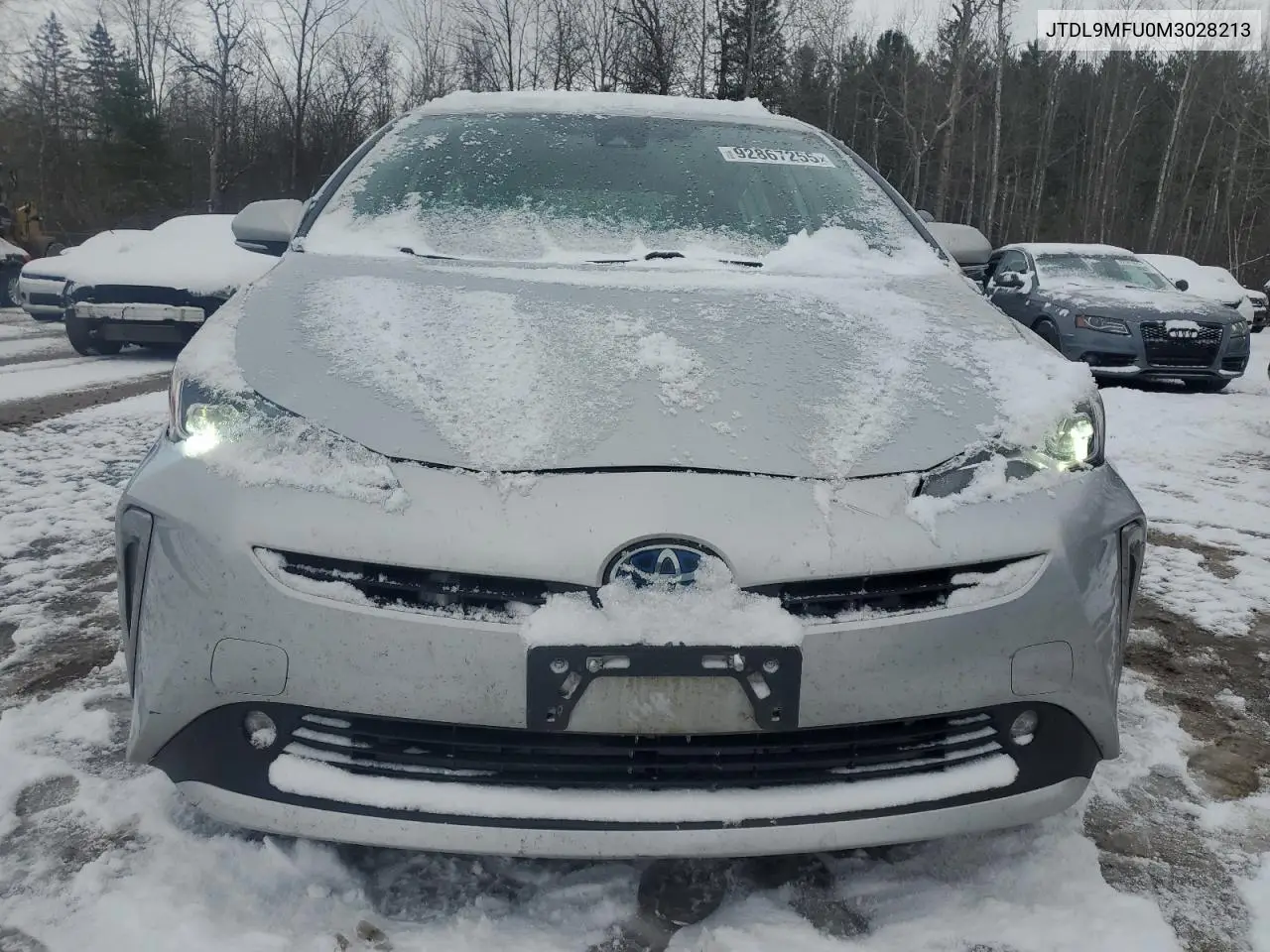 JTDL9MFU0M3028213 2021 Toyota Prius Le