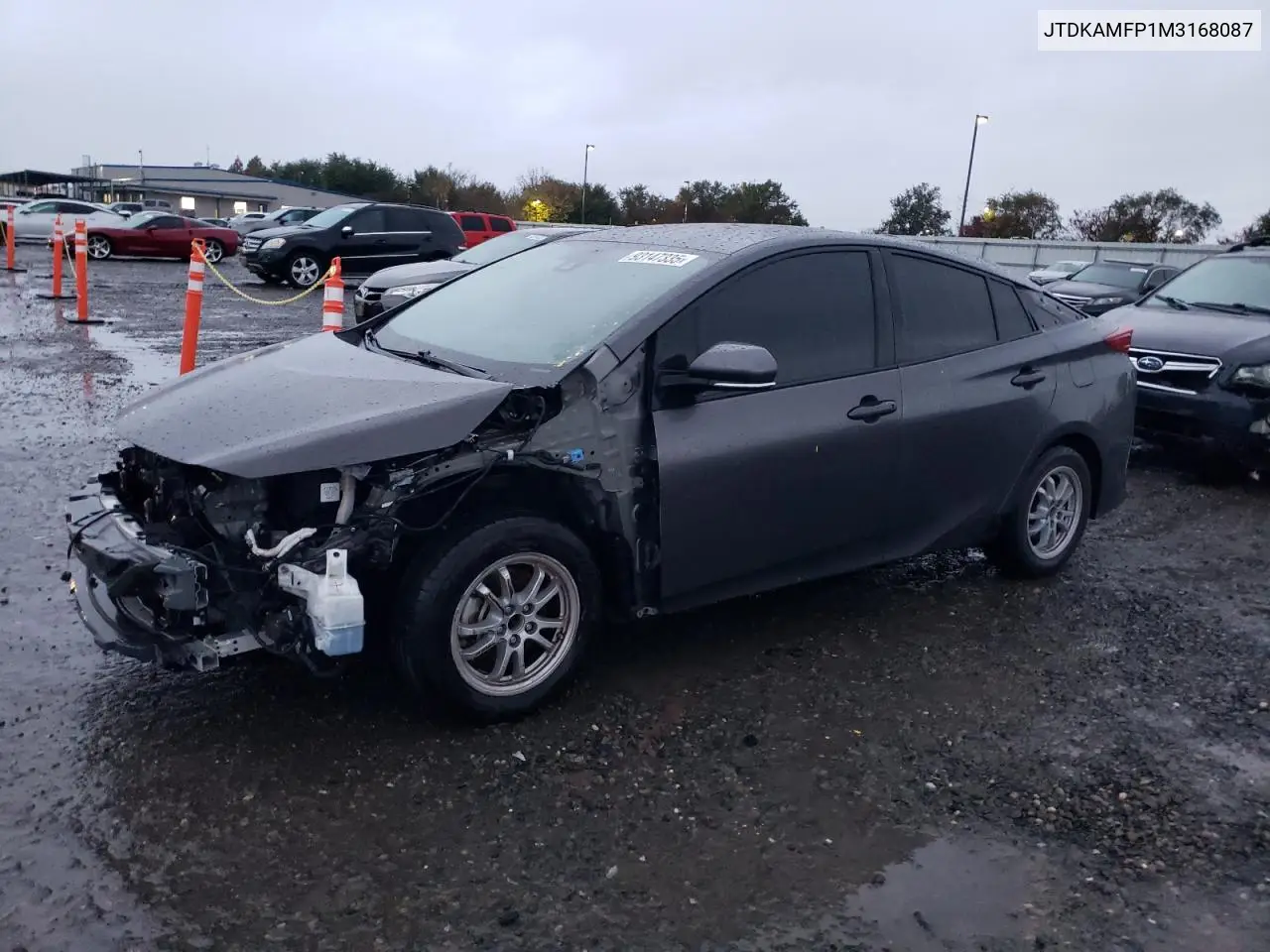 JTDKAMFP1M3168087 2021 Toyota Prius Prime Le