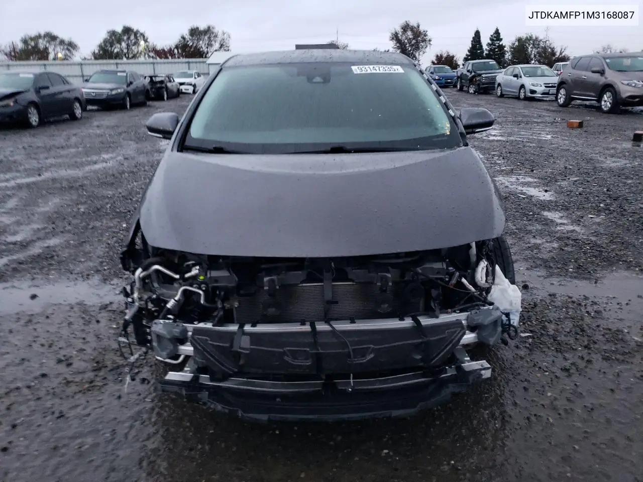 JTDKAMFP1M3168087 2021 Toyota Prius Prime Le