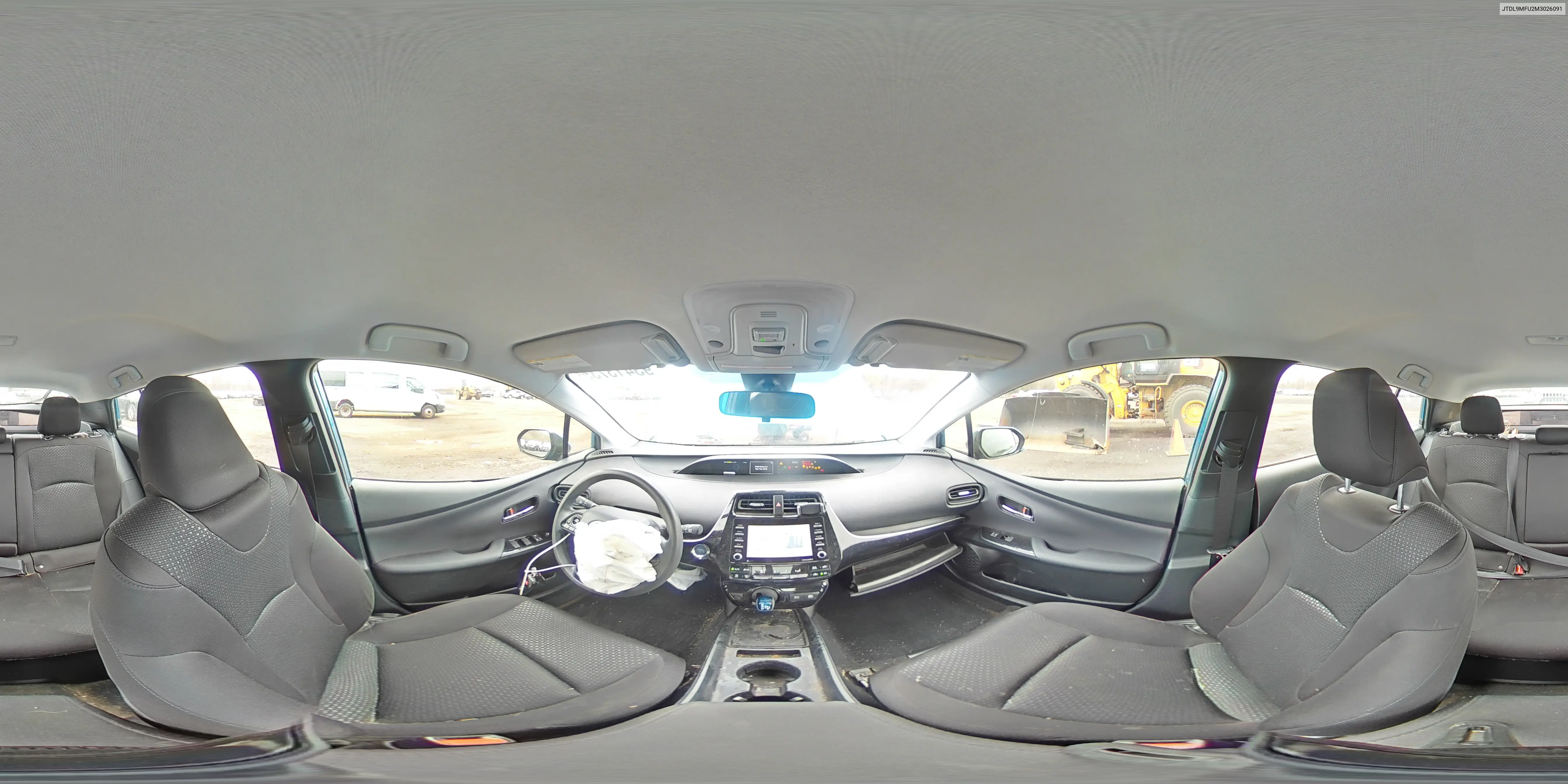 JTDL9MFU2M3026091 2021 Toyota Prius Le